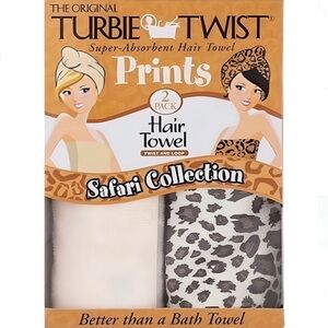 Turbie Twist Microfiber Hair Towel 2 Pack